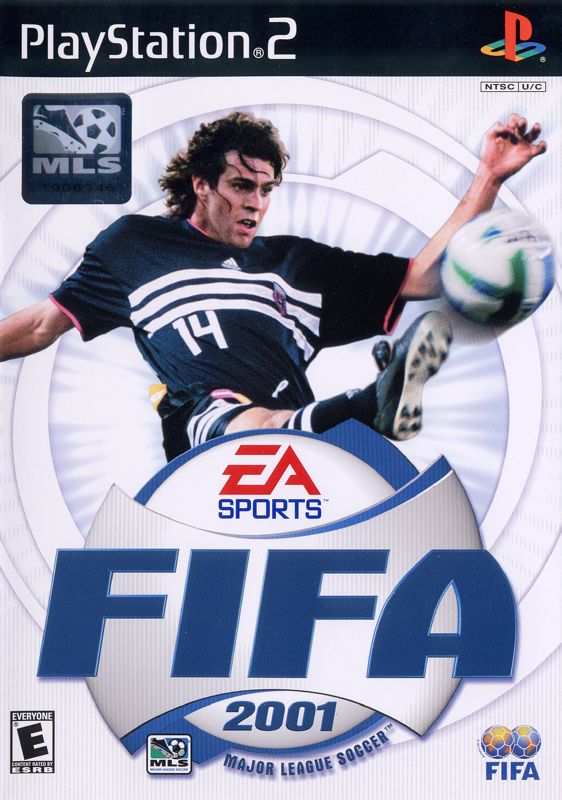 FIFA 2001 box art for Playstation 2
